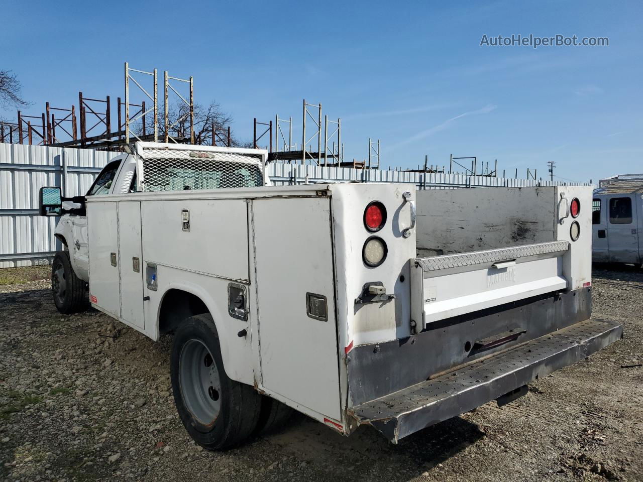 2014 Ford F550 Super Duty White vin: 1FDUF5GT9EEB28689