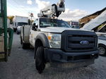 2015 Ford F550 Super Duty White vin: 1FDUF5HT4FEB46677