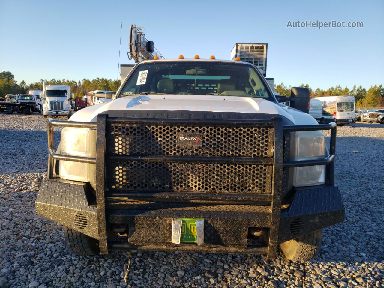 2015 Ford F550 Super Duty White vin: 1FDUF5HT8FEA71739