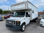 2008 Ford Econoline E450 Super Duty Cutaway Van White vin: 1FDWE45P98DB44798