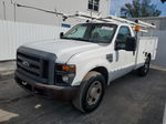 2008 Ford F350 Srw Super Duty Белый vin: 1FDWF30548EC54696