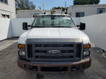 2008 Ford F350 Srw Super Duty White vin: 1FDWF30548EC54696