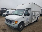 2007 Ford Econoline E450 Super Duty Cutaway Van White vin: 1FDXE45P67DA73157