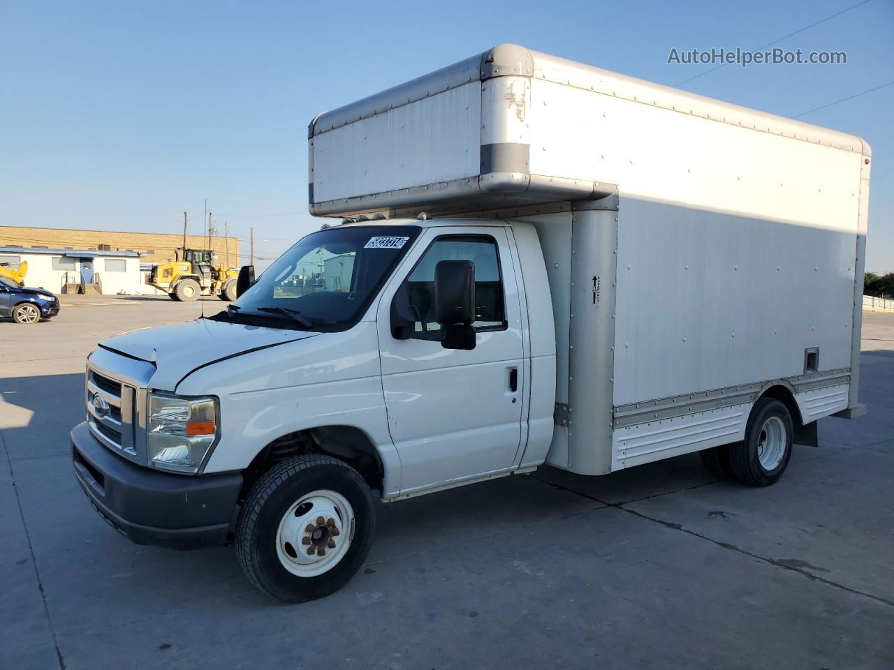 2010 Ford Econoline E450 Super Duty Cutaway Van White vin: 1FDXE4FS0ADA80003