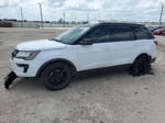 2018 Ford Explorer  White vin: 1FM5K7B81JGB07820