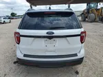 2018 Ford Explorer  White vin: 1FM5K7B81JGB07820