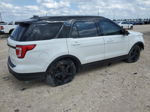 2018 Ford Explorer  White vin: 1FM5K7B81JGB07820