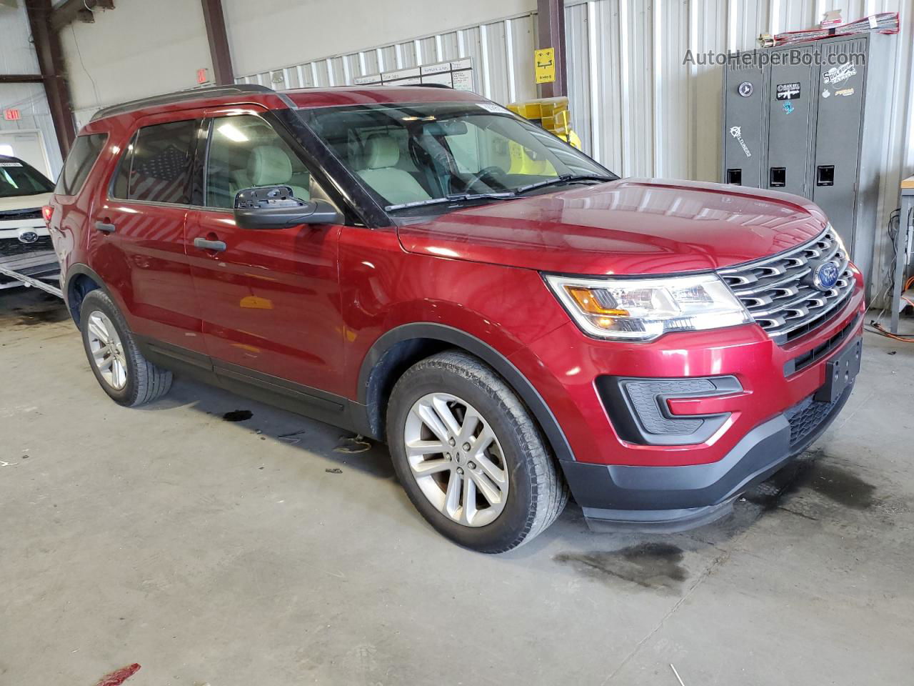 2017 Ford Explorer Темно-бордовый vin: 1FM5K7B82HGC83768