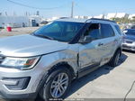 2017 Ford Explorer   Silver vin: 1FM5K7B83HGA88052