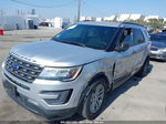 2017 Ford Explorer   Silver vin: 1FM5K7B83HGA88052