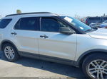 2017 Ford Explorer   Silver vin: 1FM5K7B83HGA88052