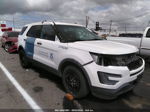 2017 Ford Explorer White vin: 1FM5K7B83HGB56365