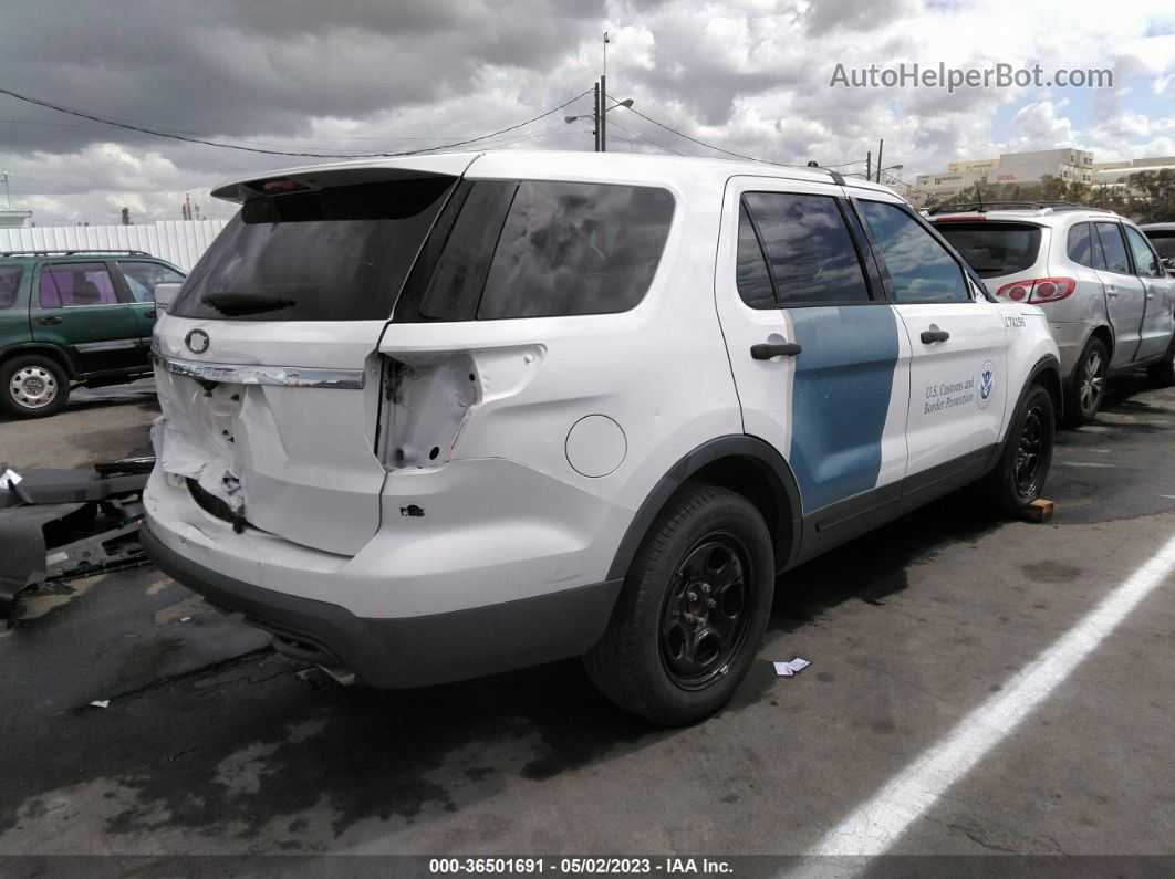 2017 Ford Explorer White vin: 1FM5K7B83HGB56365