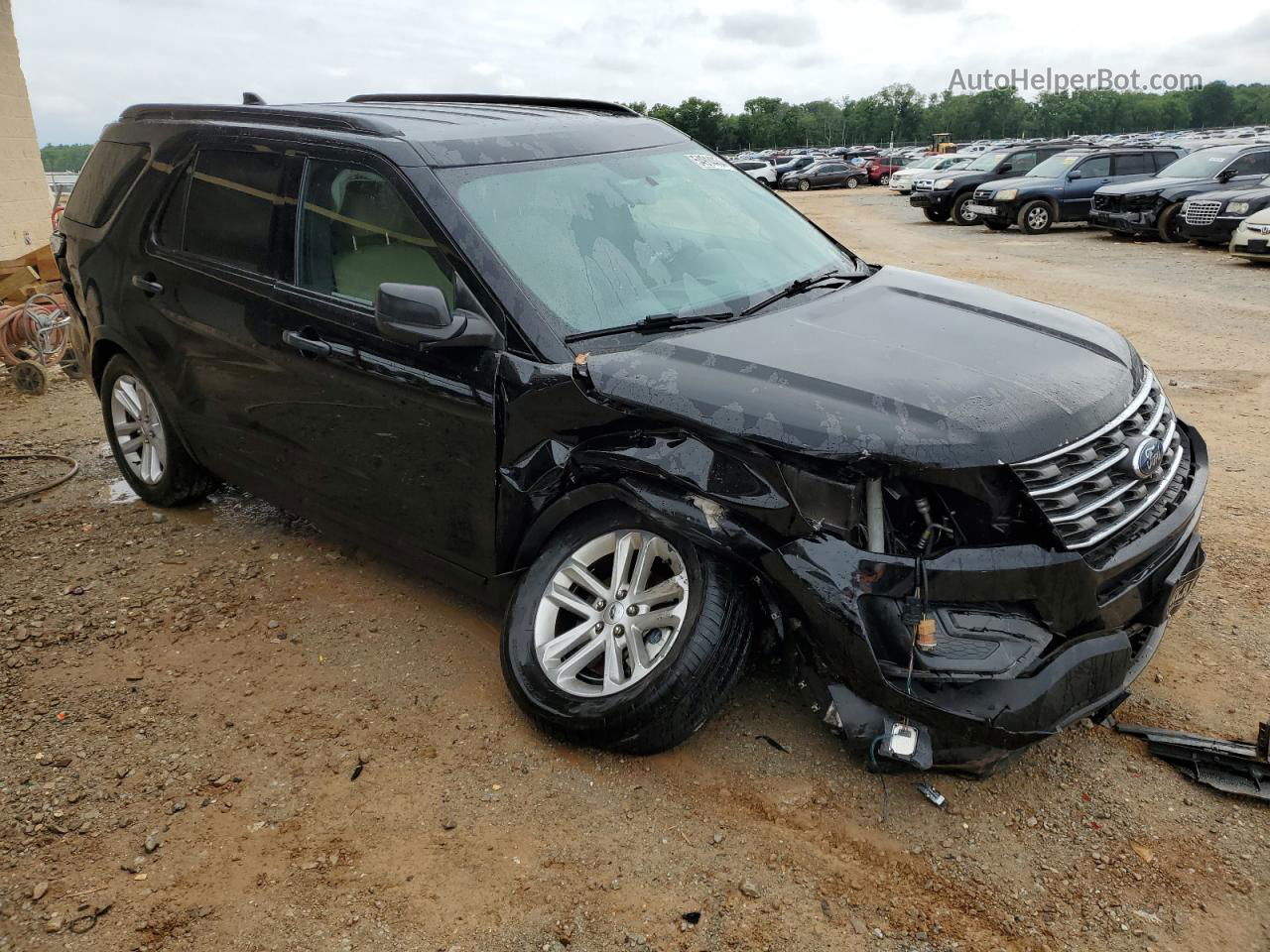 2017 Ford Explorer  Black vin: 1FM5K7B85HGC51400