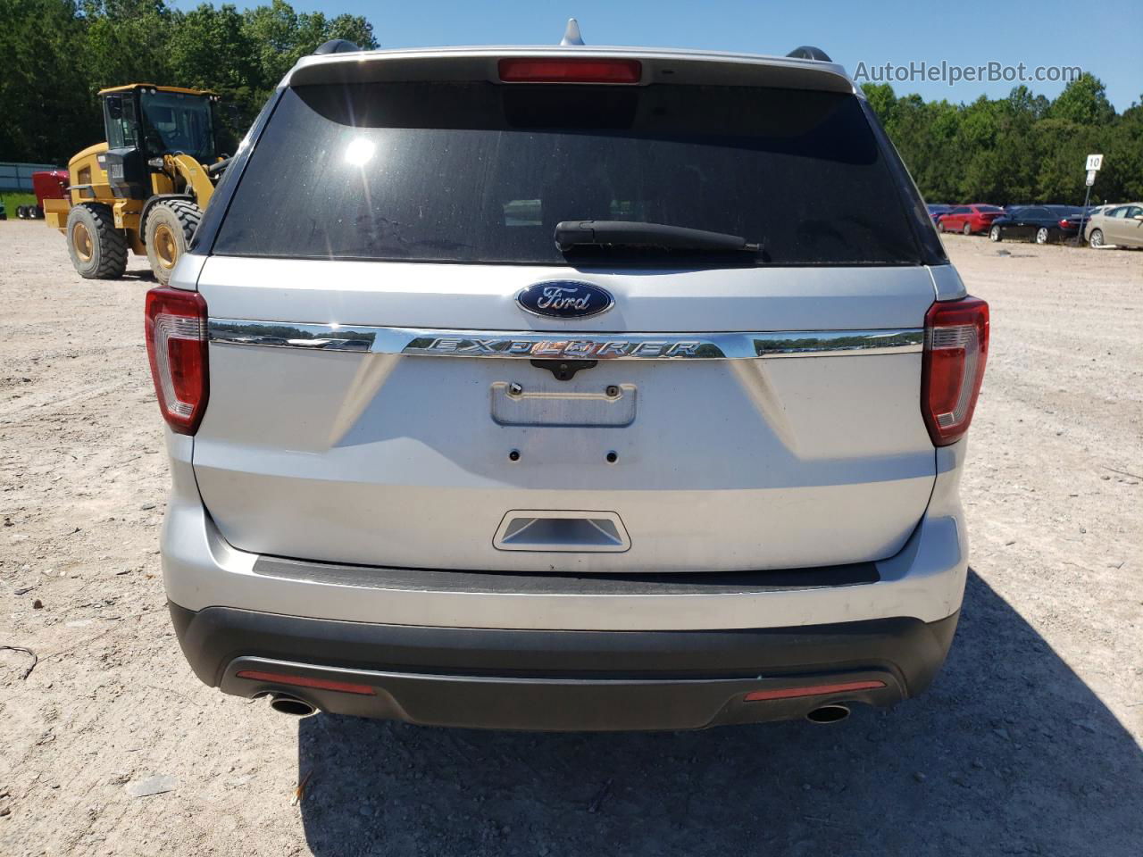 2017 Ford Explorer  Silver vin: 1FM5K7B86HGE09064