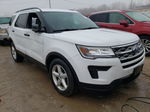 2018 Ford Explorer  Белый vin: 1FM5K7B86JGB63848