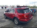 2017 Ford Explorer Base Red vin: 1FM5K7B87HGA92198