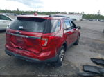 2017 Ford Explorer Base Красный vin: 1FM5K7B87HGA92198