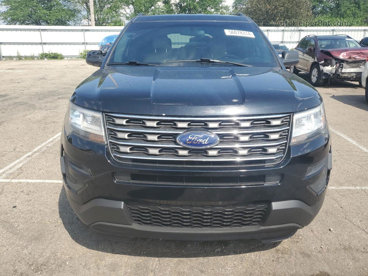 2017 Ford Explorer  Black vin: 1FM5K7B87HGD97426