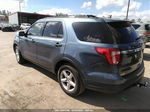 2018 Ford Explorer Синий vin: 1FM5K7B87JGC81455