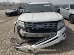 2017 Ford Explorer  White vin: 1FM5K7B88HGA93845