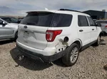 2017 Ford Explorer  White vin: 1FM5K7B88HGA93845