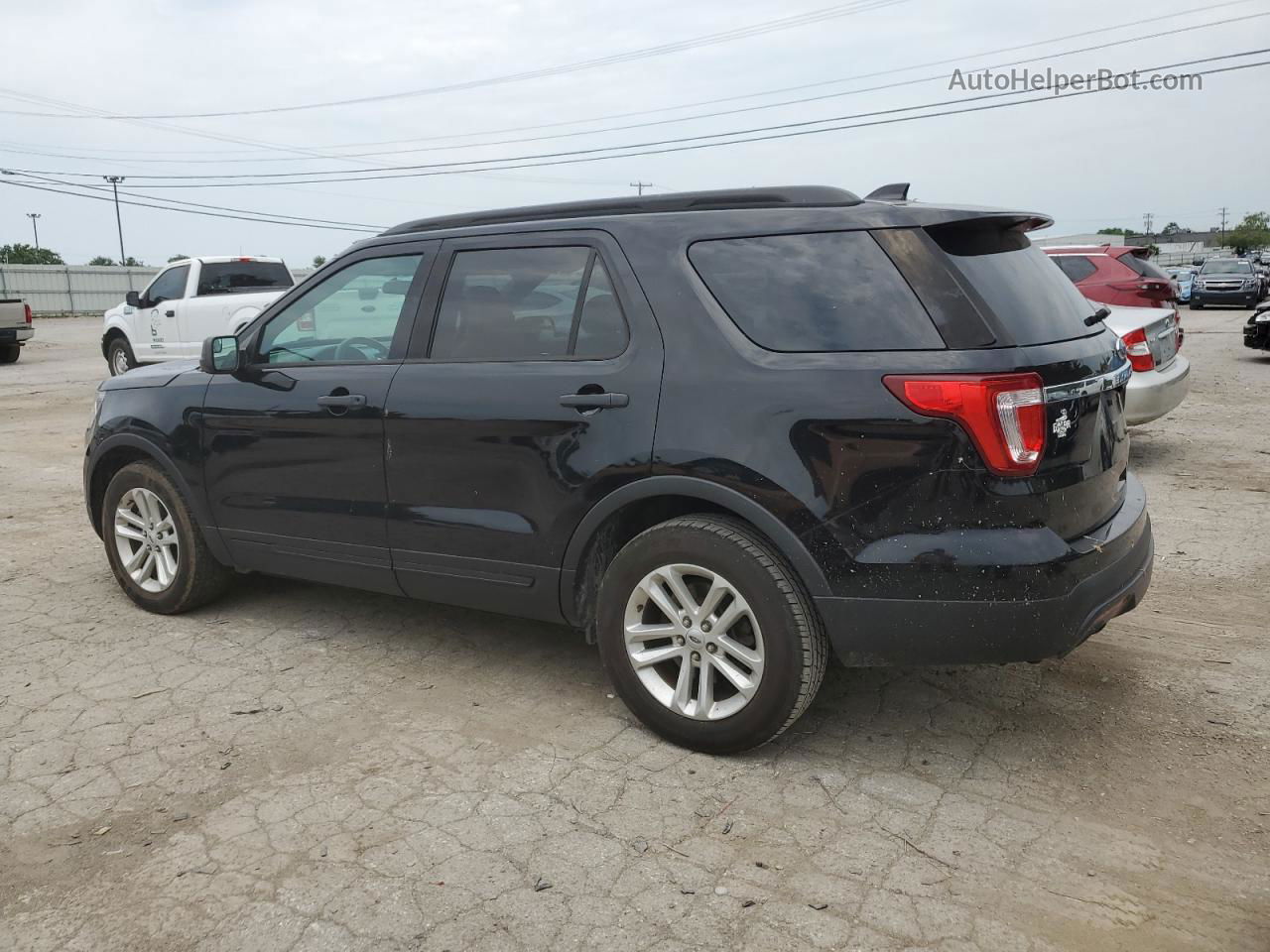 2017 Ford Explorer  Черный vin: 1FM5K7B88HGC83077