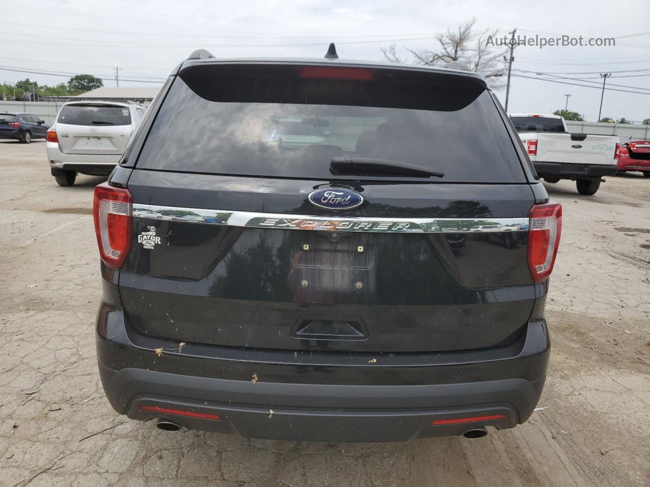 2017 Ford Explorer  Black vin: 1FM5K7B88HGC83077