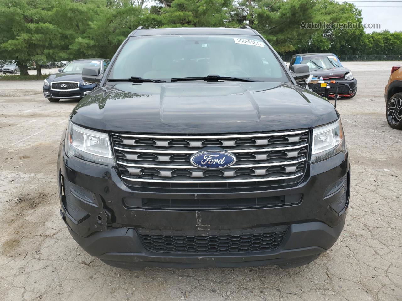 2017 Ford Explorer  Black vin: 1FM5K7B88HGC83077