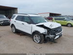 2017 Ford Explorer   White vin: 1FM5K7B8XHGD11672