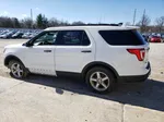 2018 Ford Explorer  White vin: 1FM5K7B8XJGC25056