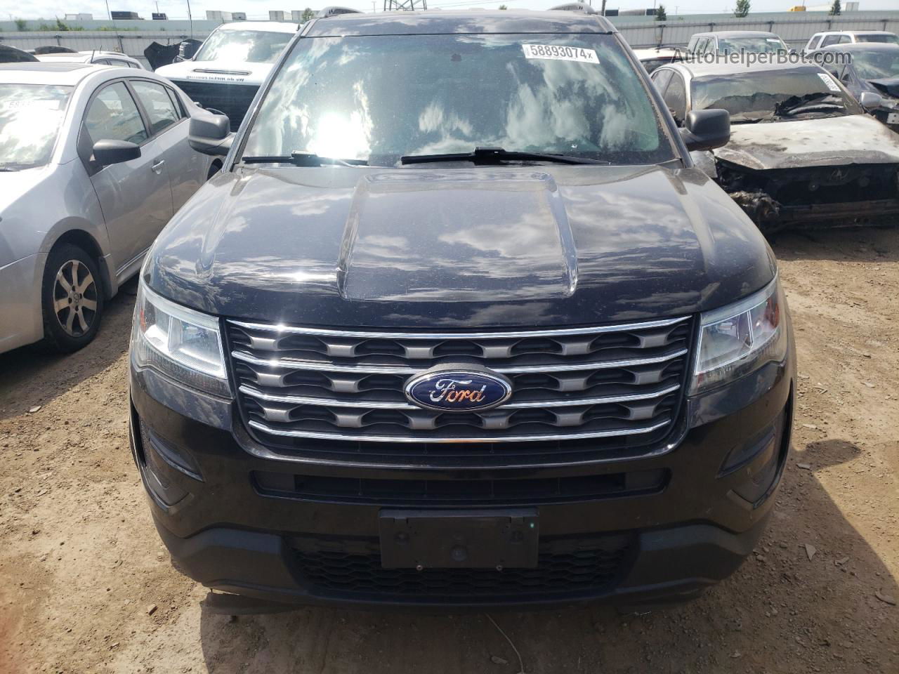 2017 Ford Explorer  Black vin: 1FM5K7BH1HGB04703