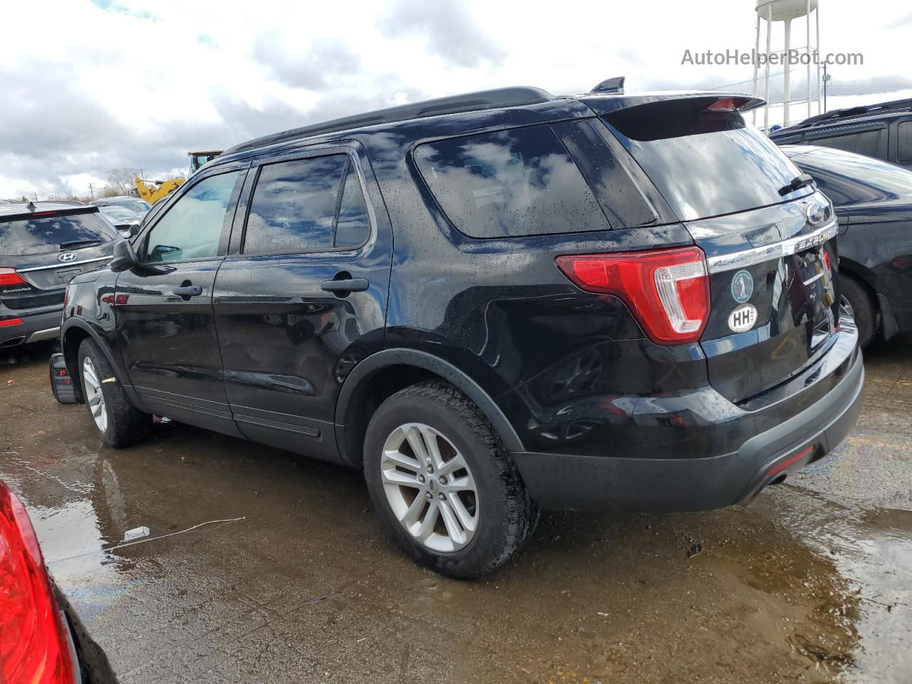 2016 Ford Explorer  Black vin: 1FM5K7BH6GGB59999