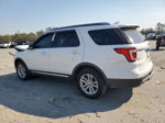 2017 Ford Explorer Xlt White vin: 1FM5K7D80HGA84117