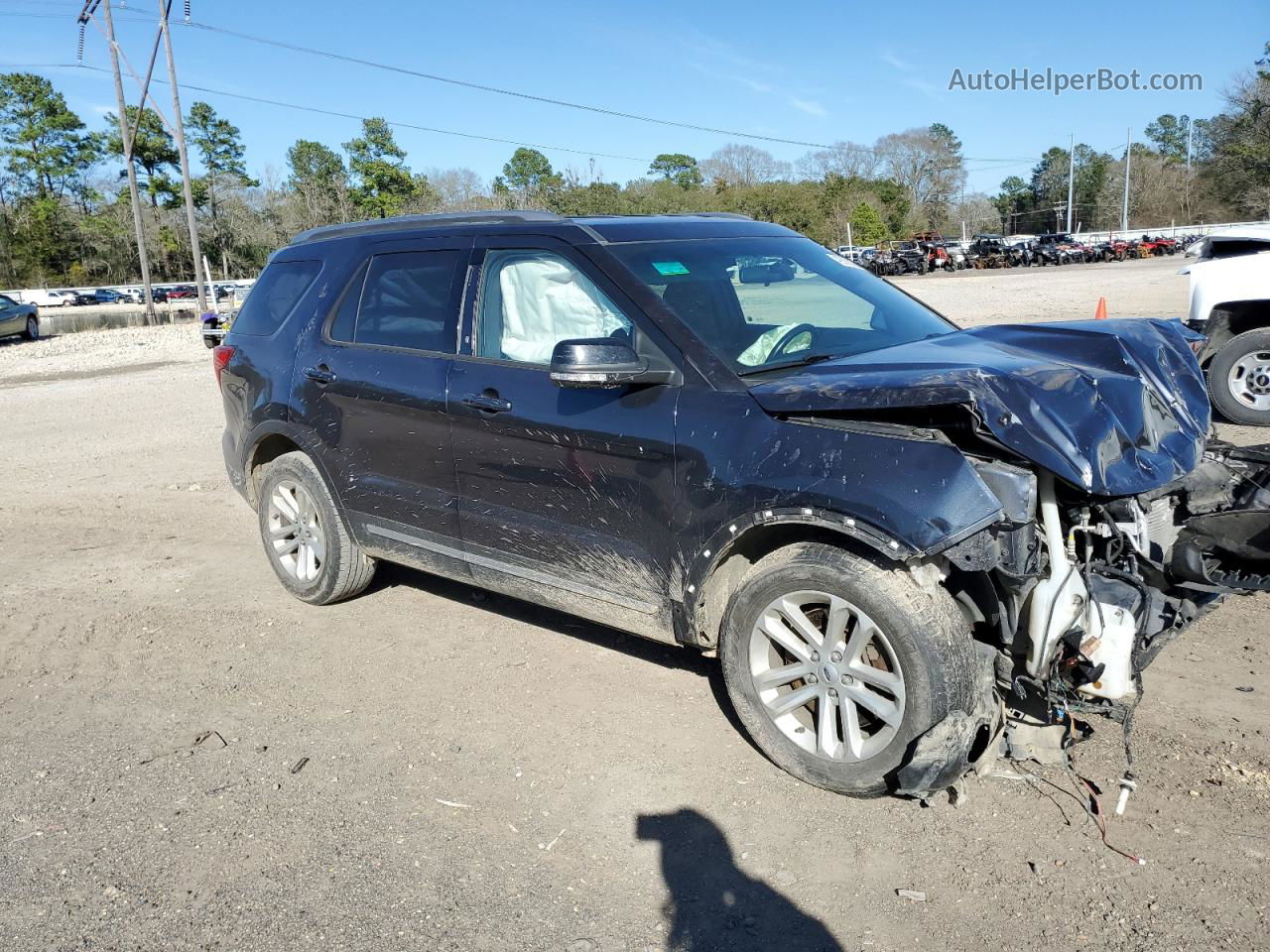 2017 Ford Explorer Xlt Charcoal vin: 1FM5K7D80HGB13762