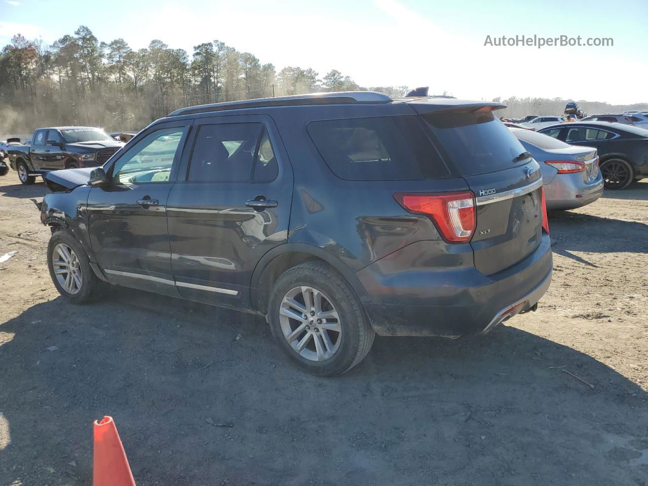 2017 Ford Explorer Xlt Charcoal vin: 1FM5K7D80HGB13762