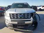 2017 Ford Explorer Xlt Silver vin: 1FM5K7D80HGD52924