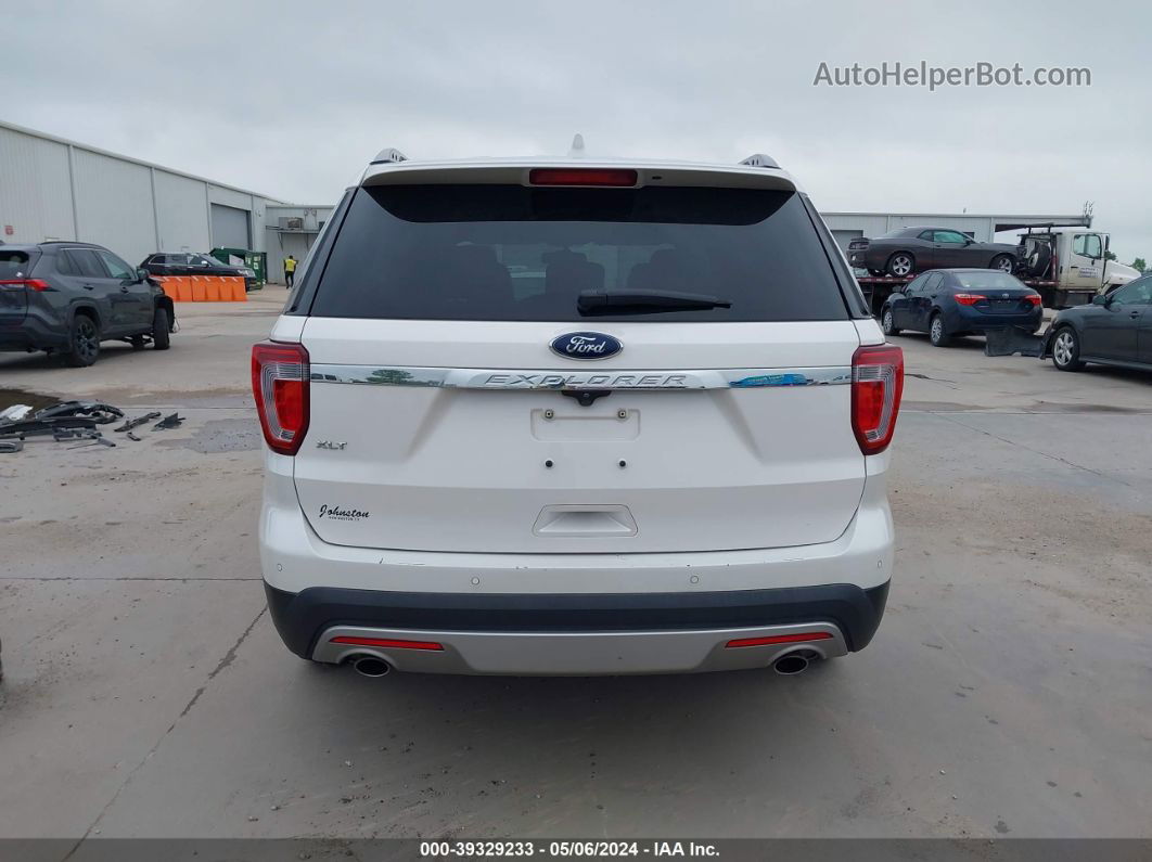 2017 Ford Explorer Xlt Белый vin: 1FM5K7D80HGE22924