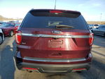 2018 Ford Explorer Xlt Burgundy vin: 1FM5K7D80JGA41905