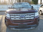 2018 Ford Explorer Xlt Бордовый vin: 1FM5K7D80JGA41905