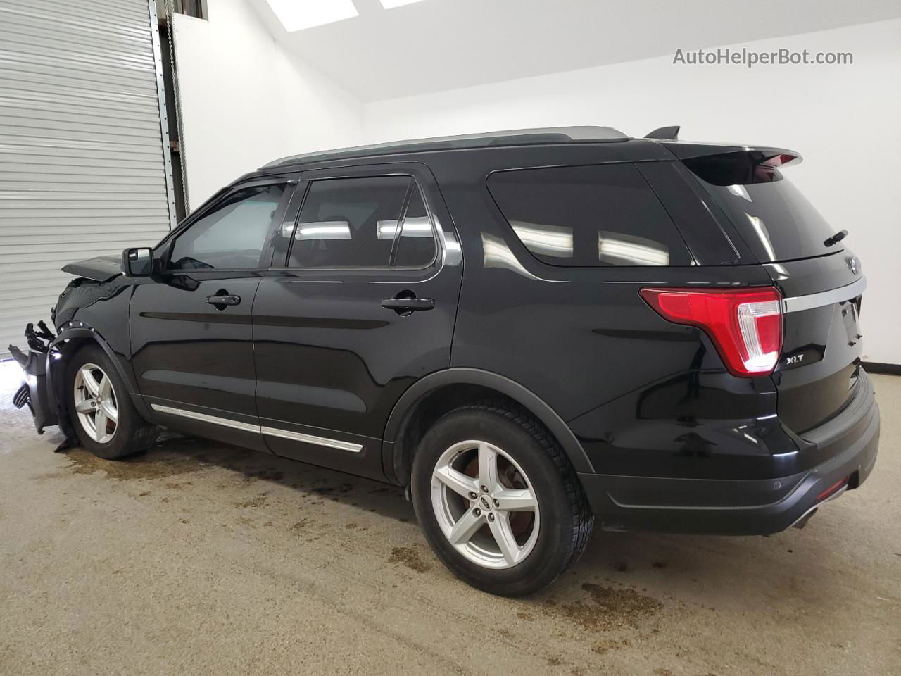 2018 Ford Explorer Xlt Black vin: 1FM5K7D80JGA79358