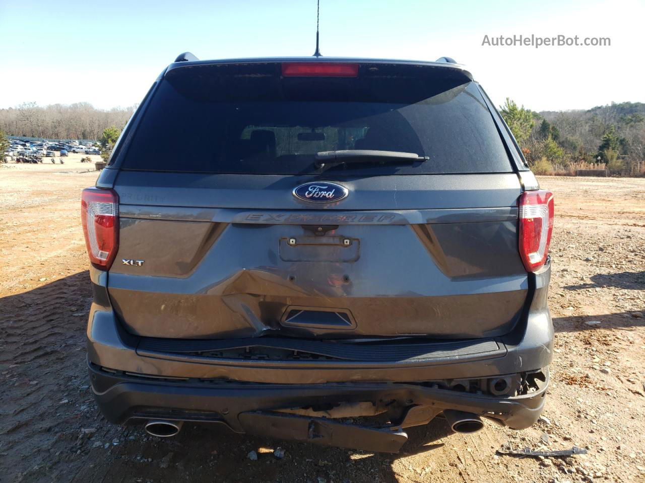 2018 Ford Explorer Xlt Charcoal vin: 1FM5K7D80JGB62837