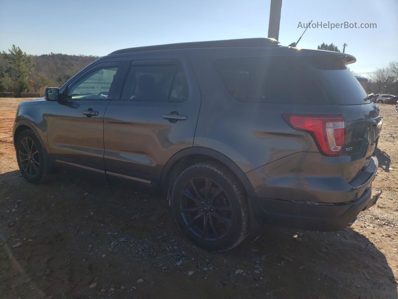 2018 Ford Explorer Xlt Charcoal vin: 1FM5K7D80JGB62837