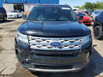 2018 Ford Explorer Xlt Black vin: 1FM5K7D80JGC25614