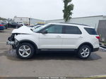 2018 Ford Explorer Xlt White vin: 1FM5K7D80JGC87059