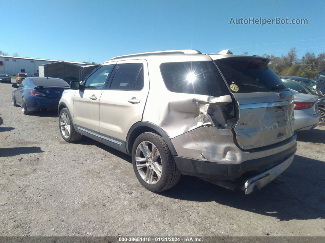 2017 Ford Explorer Xlt Gold vin: 1FM5K7D81HGA97541