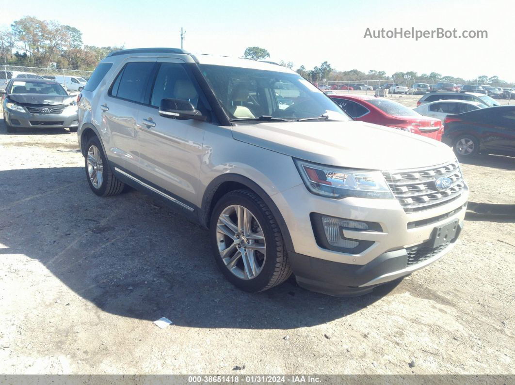 2017 Ford Explorer Xlt Gold vin: 1FM5K7D81HGA97541