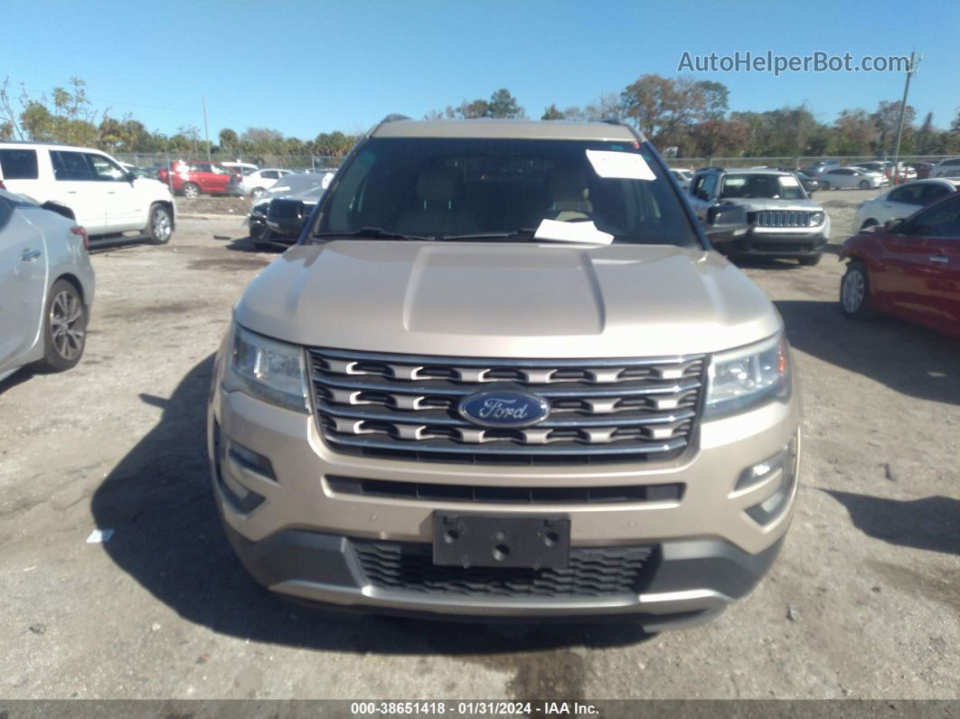 2017 Ford Explorer Xlt Gold vin: 1FM5K7D81HGA97541