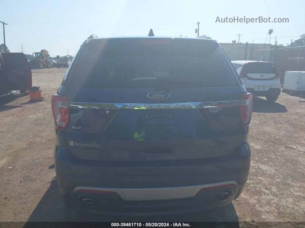 2017 Ford Explorer Xlt Синий vin: 1FM5K7D81HGC79207