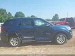 2017 Ford Explorer Xlt Blue vin: 1FM5K7D81HGC79207